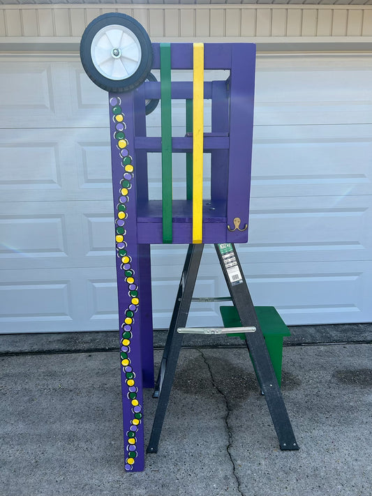 Mardi Gras Beads Painted Customization